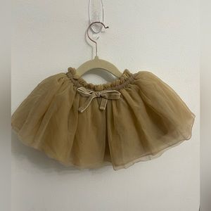 Jamie Kay tulle skirt in Champagne